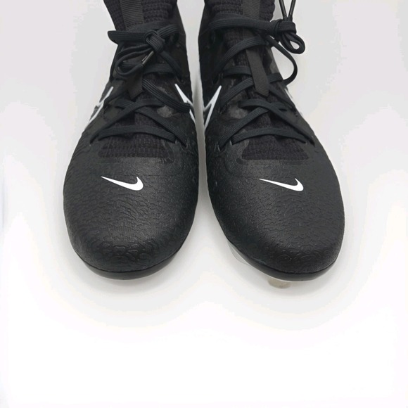 Nike Alpha Huarache NXT Baseball Metal Cleats Black White‎ DJ6517-001 Size 11.5 - Picture 4 of 8